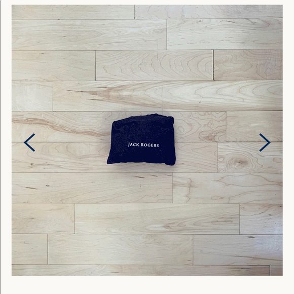 Jack Rogers Reusable Net Bag navy tote - Picture 3 of 3